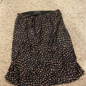 animal print skirt from urban outfitters